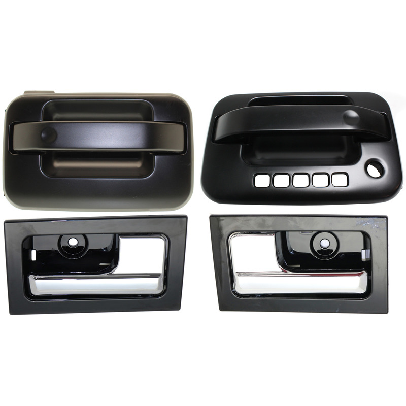 F-150 09-14 FRONT INTERIOR DOOR HANDLE RH AND LH, 4-pc kit