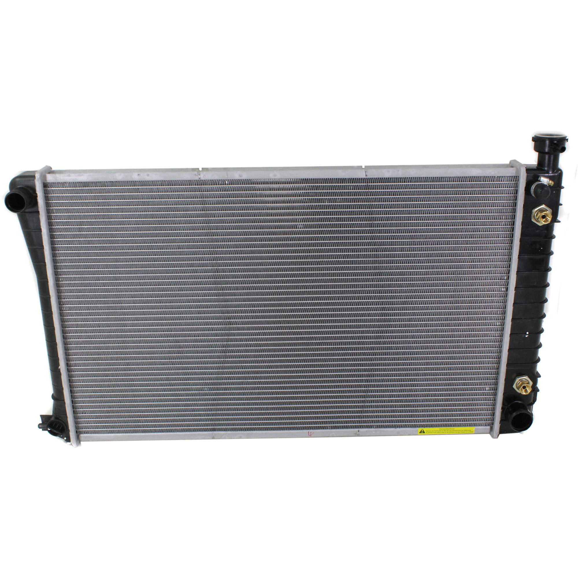 Aluminum Radiator For 1988-1993 Chevy/GMC C/K1500 Trucks - 5.7L/7.4L, 2-Row, With Transmission Cooler