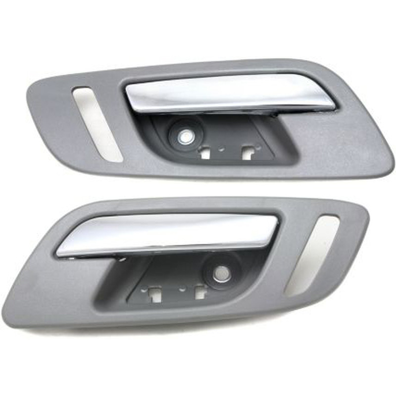 SIERRA/SILVERADO 07-14 FRONT DOOR HANDLE RH and LH, Inside, Chrme Lvr and Gray Hsg., Fits 2007 Non Classic