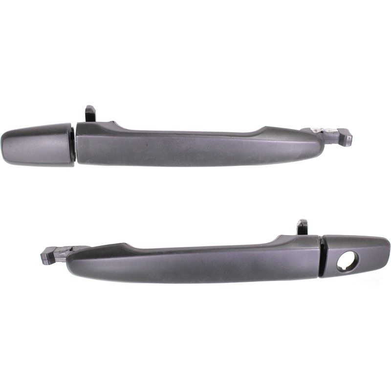 LANCER 08-17 FRONT EXTERIOR DOOR HANDLE RH AND LH, Primed Black, w/o Smart Entry