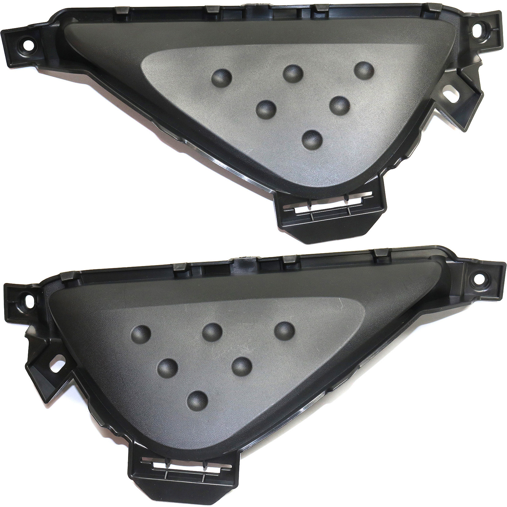 PRIUS 16-18 FRONT FOG LAMP COVER RH AND LH, Textured Black