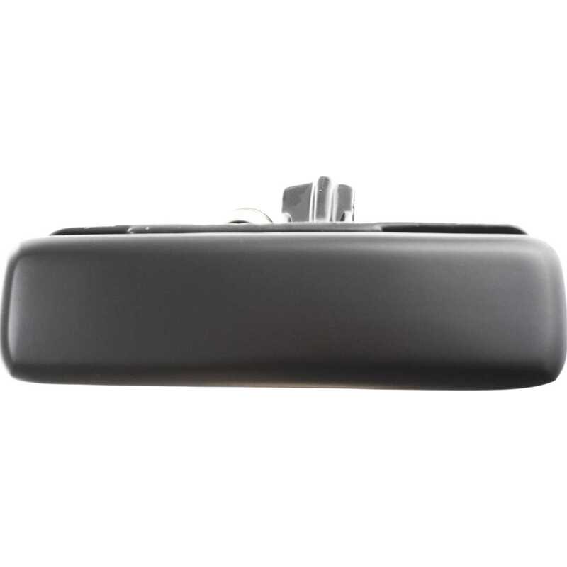 Front Exterior Door Handles Set For 1992-2005 Chevy Astro / GMC Safari Van - Black, No Key Hole