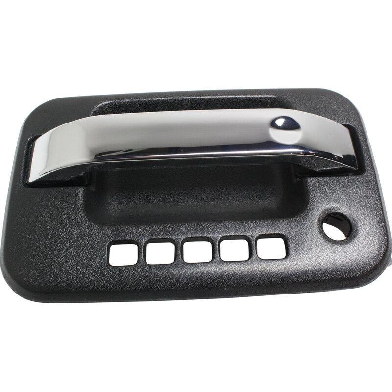 Exterior Door Handle Black bezel with chrome lever 9L3Z1522405AB