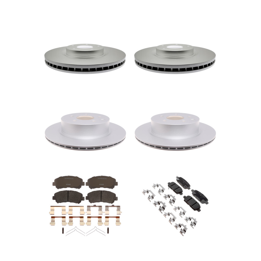 ACDelco Disc Brake Pads and Rotors Kit Front Rear For 2009-2020 Nissan Maxima