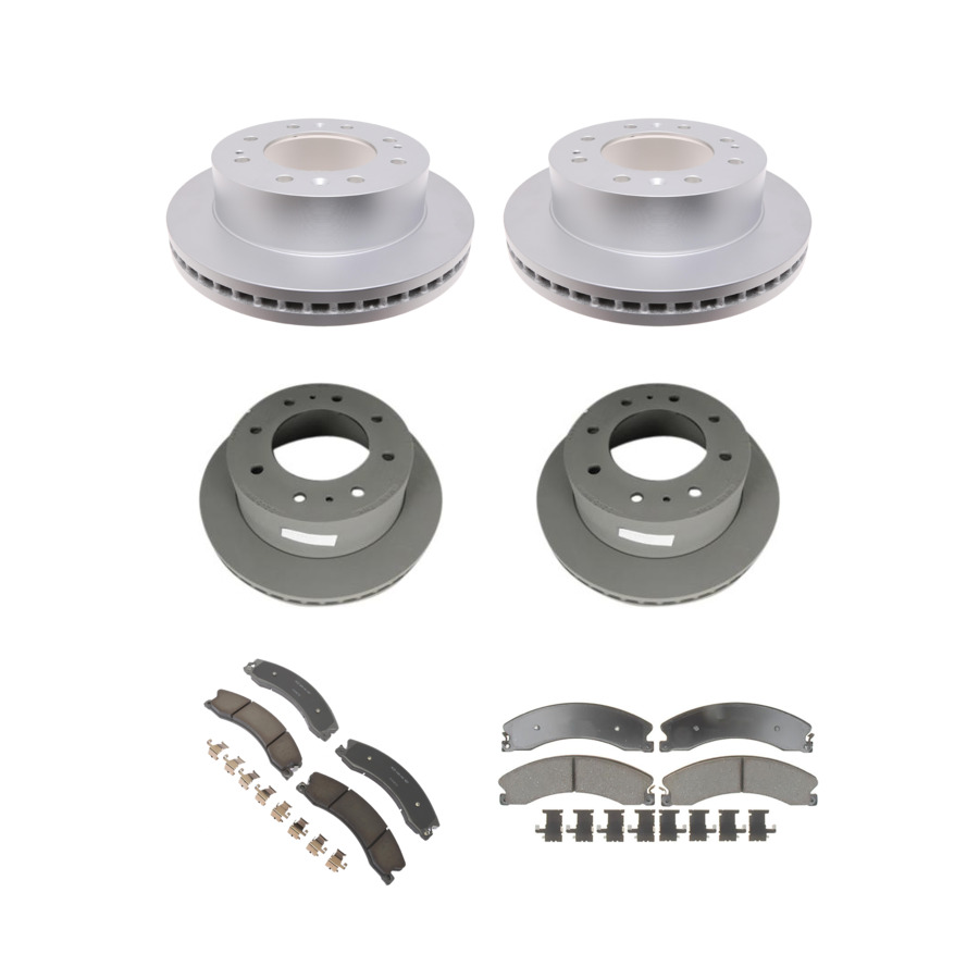 ACDelco Disc Brake Pads and Rotors Kit Front Rear For 11-15 Chevrolet Silverado