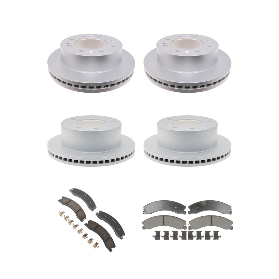 ACDelco Disc Brake Pads and Rotors Kit Front Rear For 11-19 Chevrolet Silverado