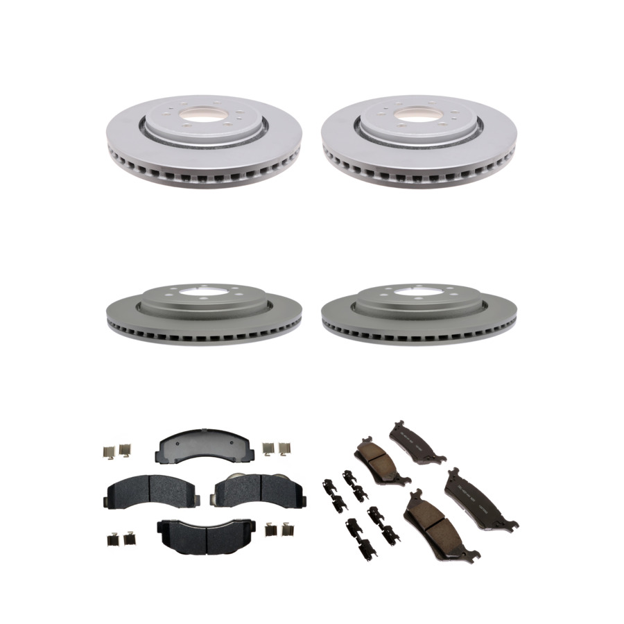 ACDelco Disc Brake Pads and Rotors Kit Front Rear For 2015-2017 Ford F-150