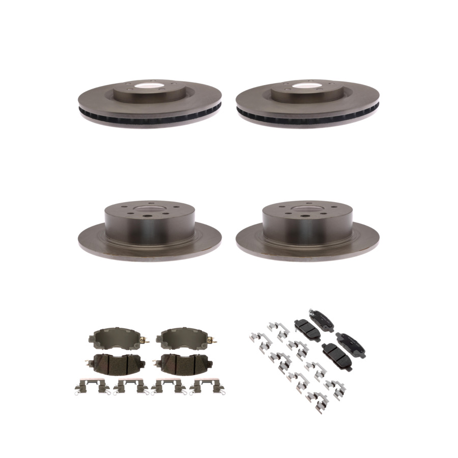 ACDelco Disc Brake Pads and Rotors Kit Front Rear For 2013-2025 Nissan Altima