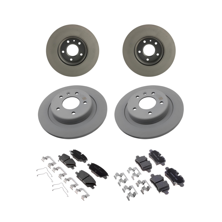 ACDelco Disc Brake Pads and Rotors Kit Front Rear For 20-25 Chevrolet Malibu