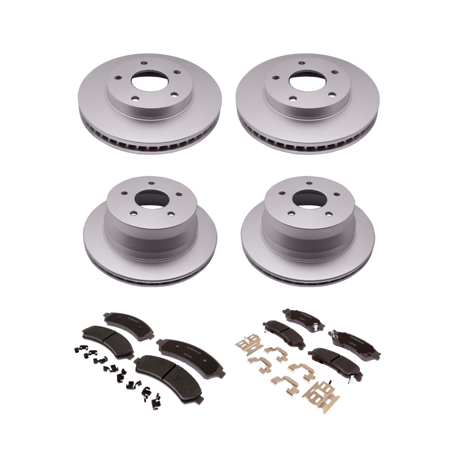 ACDelco Disc Brake Pads and Rotors Kit Front Rear For 97-05 Chevrolet Blazer