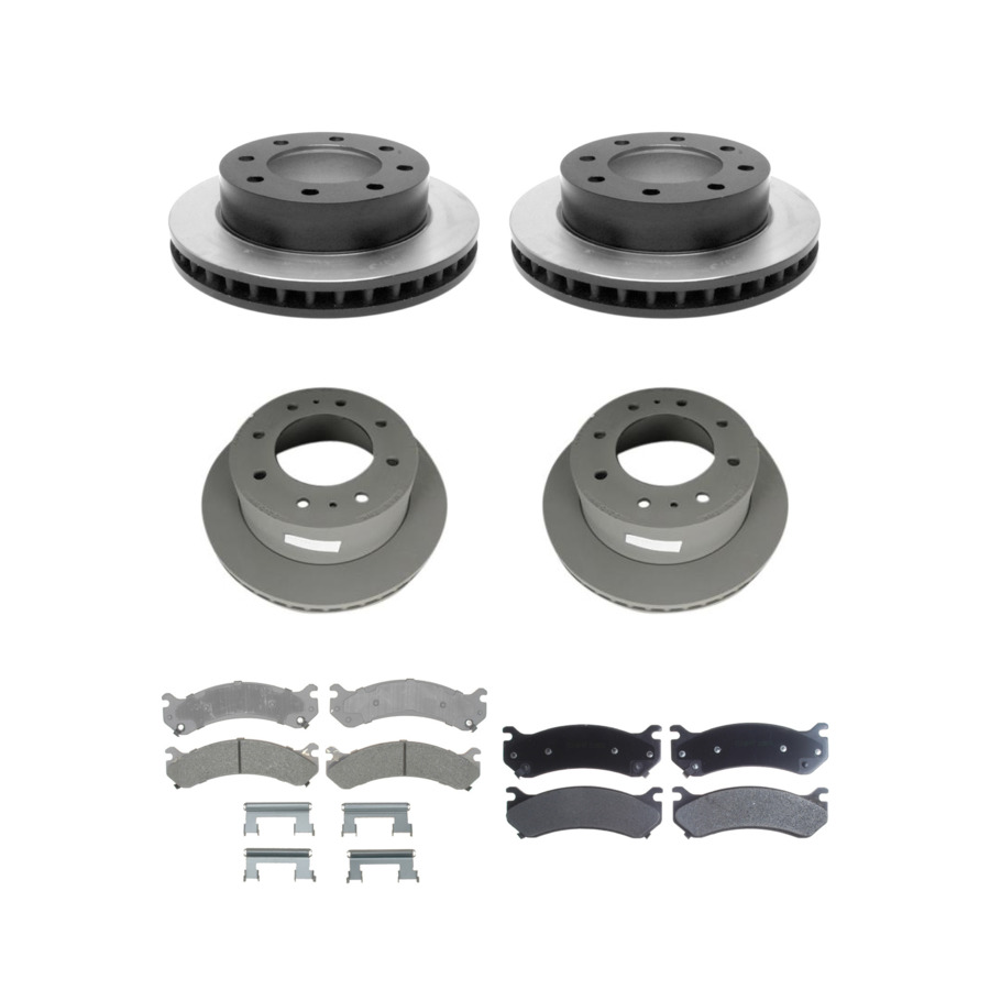 ACDelco Disc Brake Pads and Rotors Kit Front Rear For 11-13 Chevrolet Suburban