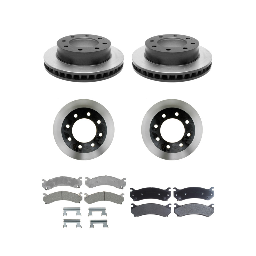 ACDelco Disc Brake Pads and Rotors Kit Front Rear For 99-09 GMC Sierra 1500