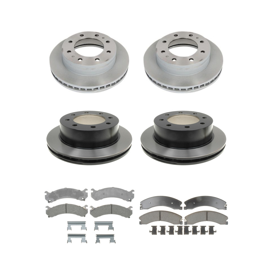 ACDelco Disc Brake Pads and Rotors Kit Front Rear For 09-17 Chevrolet Express