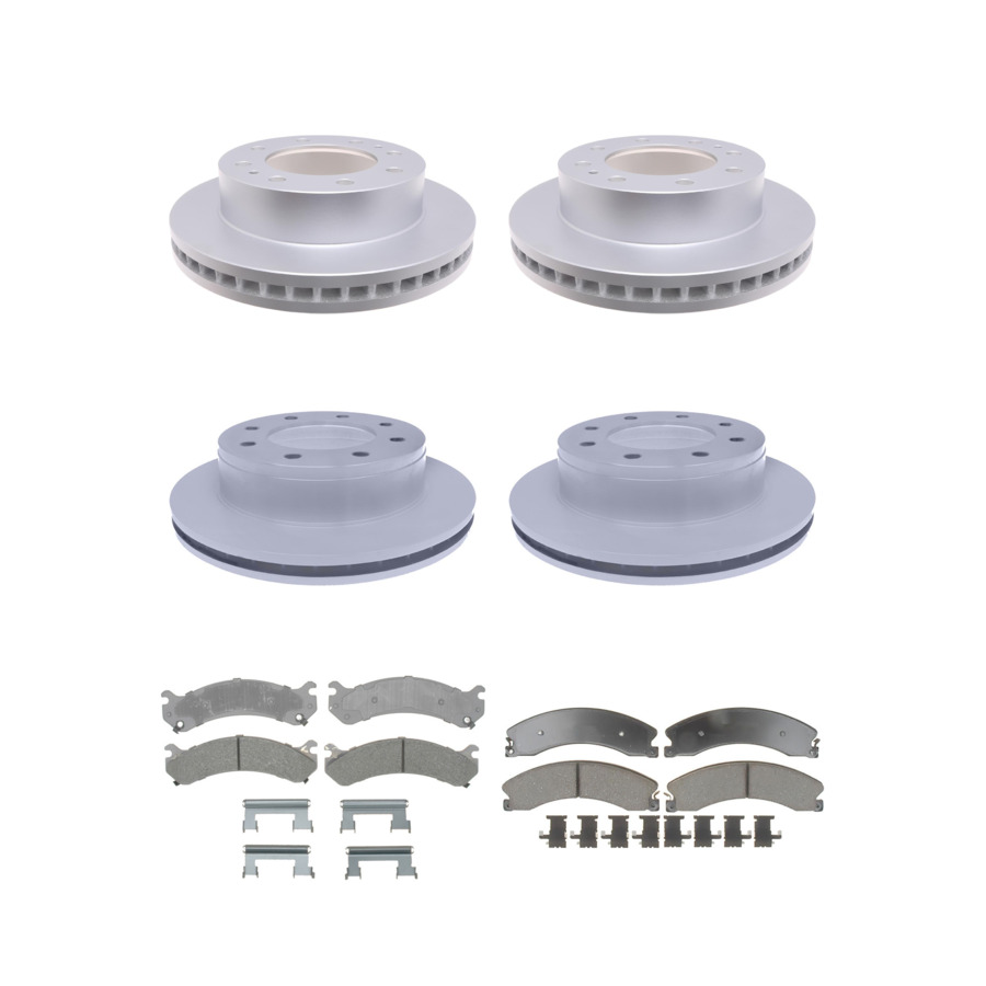 ACDelco Disc Brake Pads and Rotors Kit Front Rear For 09-17 Chevrolet Express