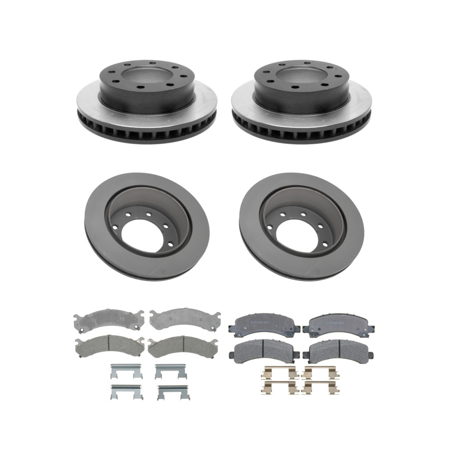 ACDelco Disc Brake Pads and Rotors Kit Front Rear For 06-16 Chevrolet Express
