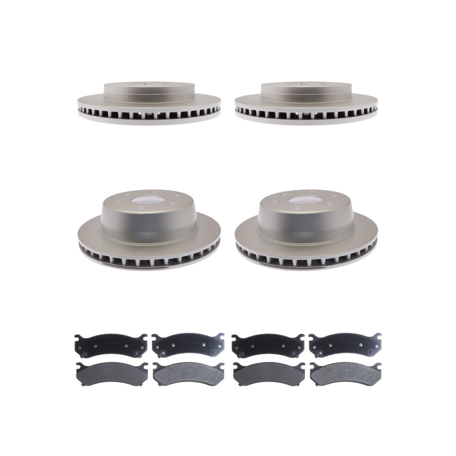 ACDelco Disc Brake Pads and Rotors Kit Front Rear For 00-08 Chevrolet Tahoe