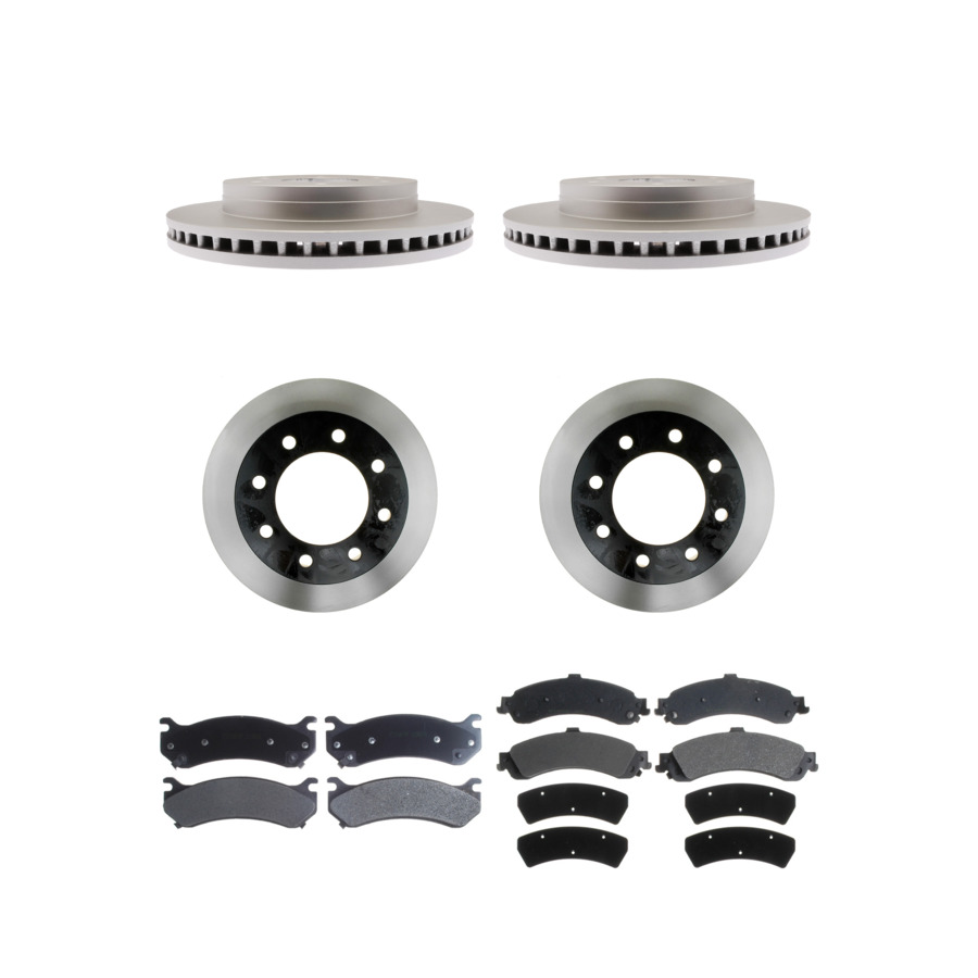 ACDelco Disc Brake Pads and Rotors Kit Front Rear For 01-06 GMC Sierra 1500