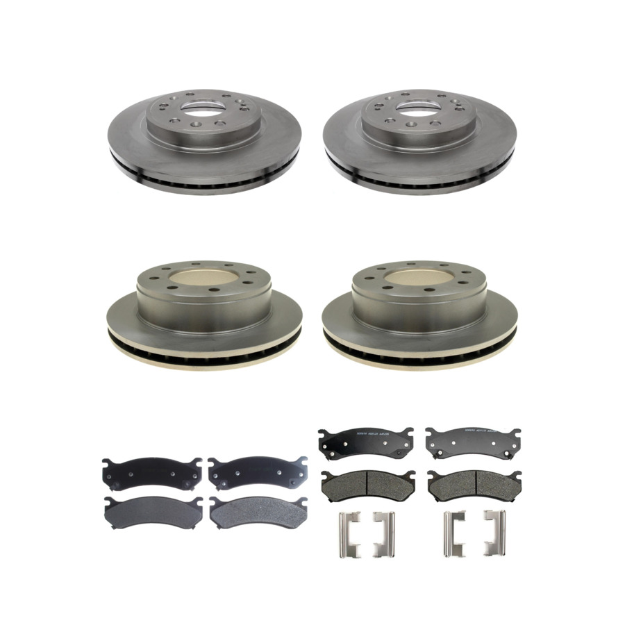 ACDelco Disc Brake Pads and Rotors Kit Front Rear For 05-07 GMC Sierra 1500