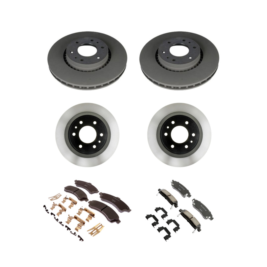 ACDelco Disc Brake Pads and Rotors Kit Front Rear For 02-06 Chevrolet