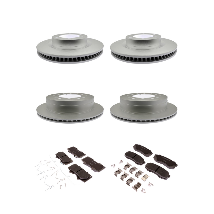 ACDelco Disc Brake Pads and Rotors Kit Front Rear For 10-24 Toyota 4Runner