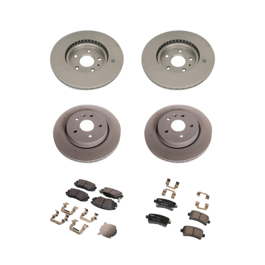 ACDelco Disc Brake Pads and Rotors Kit Front Rear For 11-20 Chevrolet Malibu
