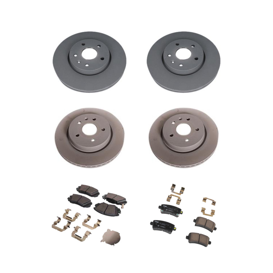ACDelco Disc Brake Pads and Rotors Kit Front Rear For 11-16 Buick LaCrosse Regal