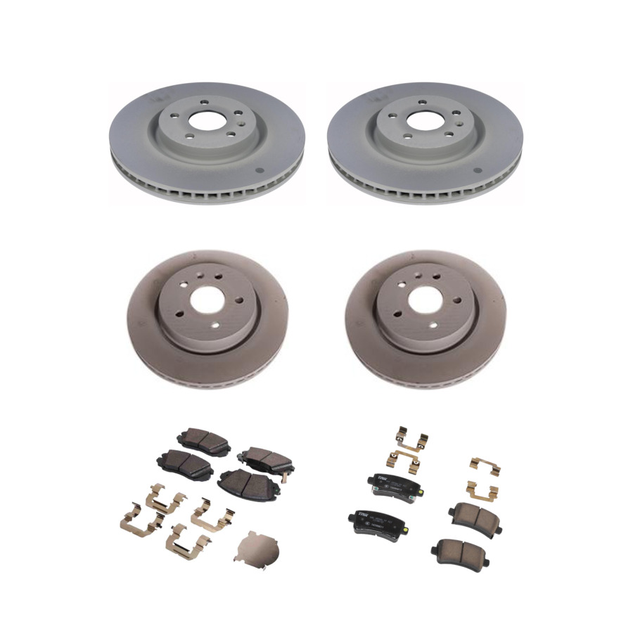 ACDelco Disc Brake Pads and Rotors Kit Front Rear For 2015-2017 Buick Regal