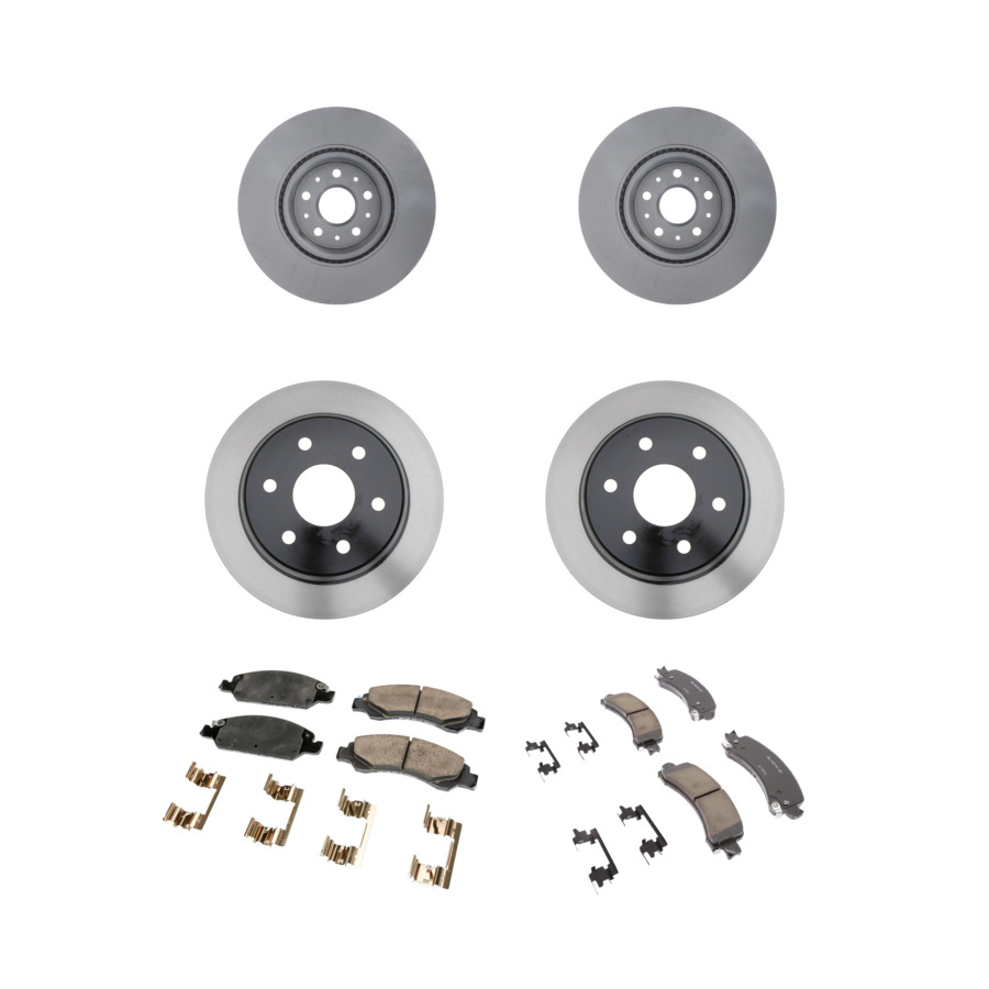 ACDelco Disc Brake Pads and Rotors Kit For 09-14 Chevrolet Express 1500 GMC
