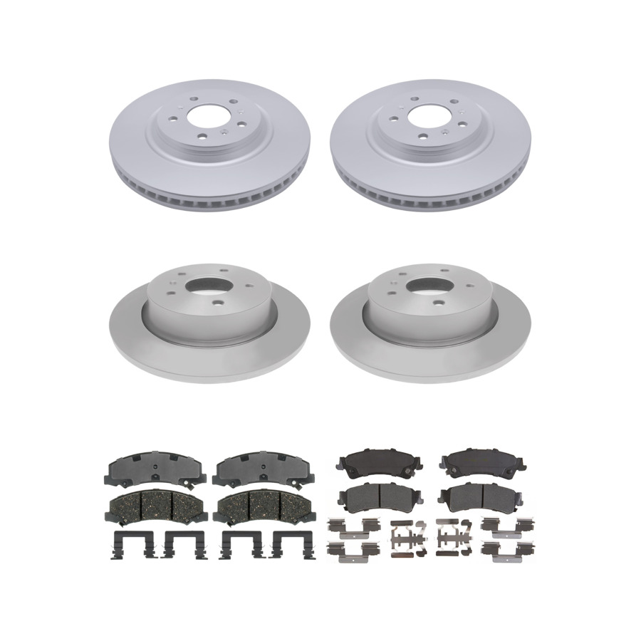 ACDelco Disc Brake Pads and Rotors Kit Front Rear For 2006-2011 Cadillac DTS