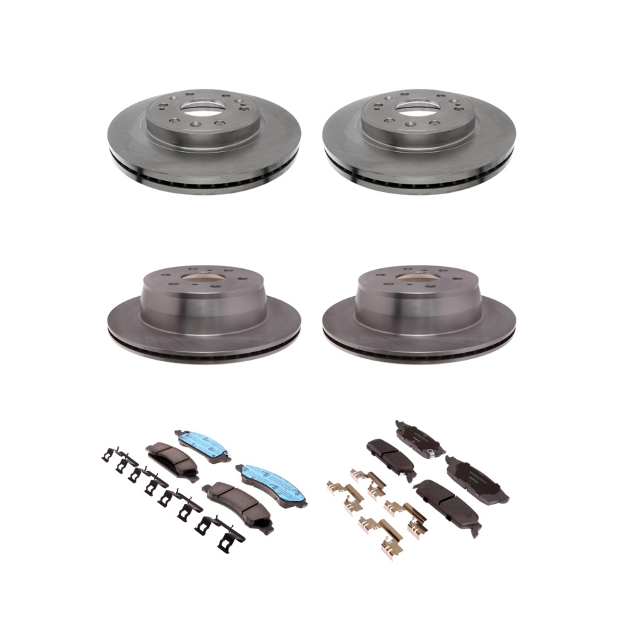 ACDelco Disc Brake Pads and Rotors Kit Front Rear For 07-08 Chevrolet Tahoe