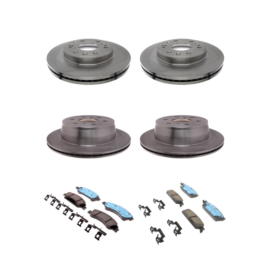 ACDelco Disc Brake Pads and Rotors Kit Front Rear For 07-08 Chevrolet Tahoe