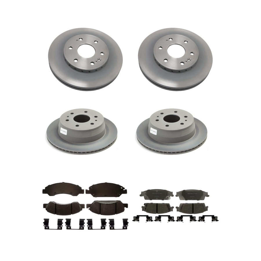 ACDelco Disc Brake Pads and Rotors Kit Front Rear For 15-20 Chevrolet Tahoe GMC