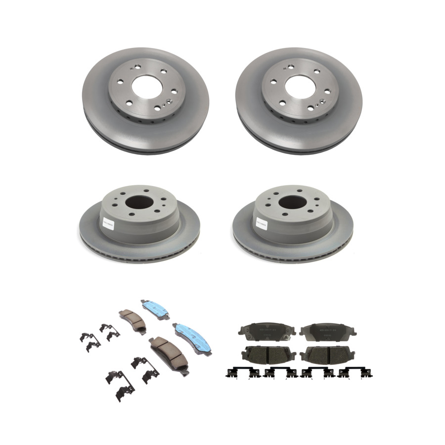 ACDelco Disc Brake Pads and Rotors Kit Front Rear For 2015-2020 Chevrolet Tahoe