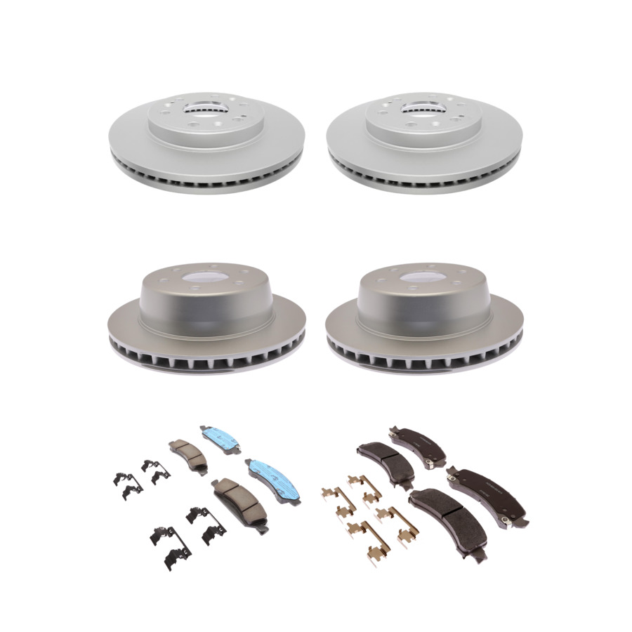 ACDelco Disc Brake Pads and Rotors Kit Front Rear For 09-14 Chevrolet Express