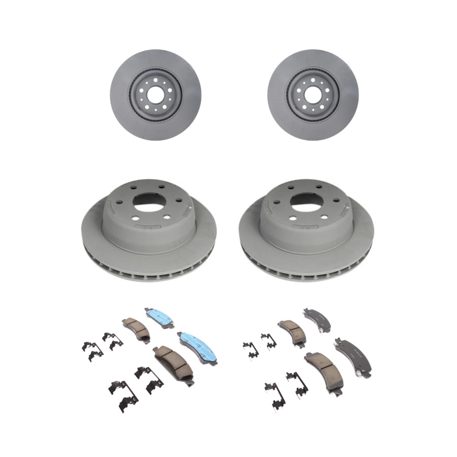 ACDelco Disc Brake Pads and Rotors Kit For 09-14 Chevrolet Express 1500 GMC