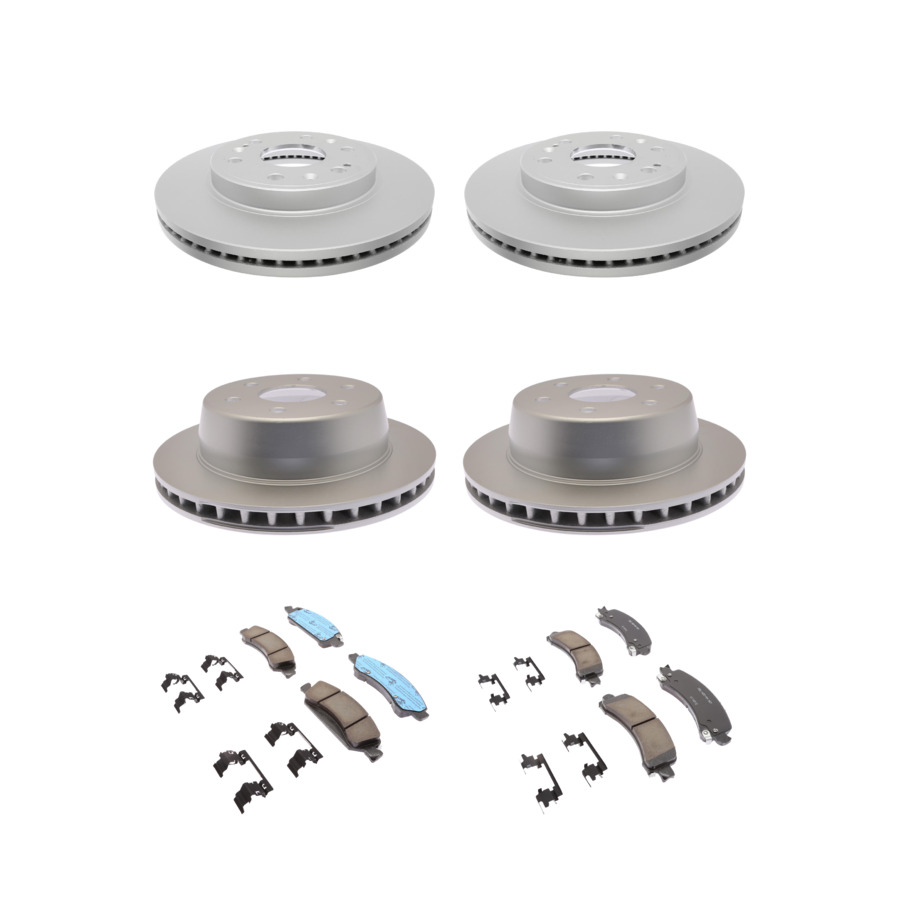 ACDelco Disc Brake Pads and Rotors Kit Front Rear For 09-14 Chevrolet Express