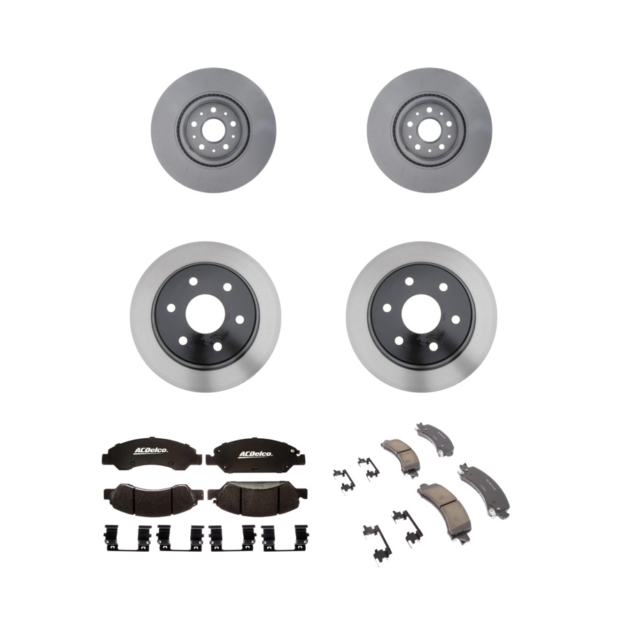ACDelco Disc Brake Pads and Rotors Kit For 09-14 Chevrolet Express 1500 GMC