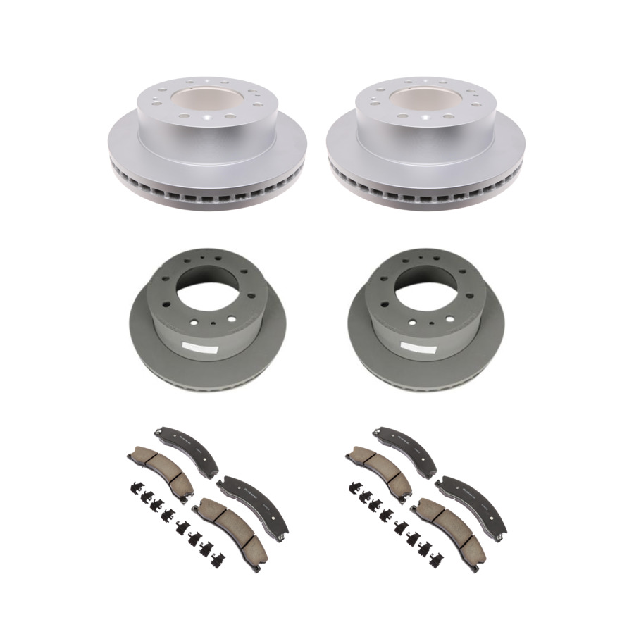 ACDelco Disc Brake Pads and Rotors Kit Front Rear For 11-15 Chevrolet Silverado