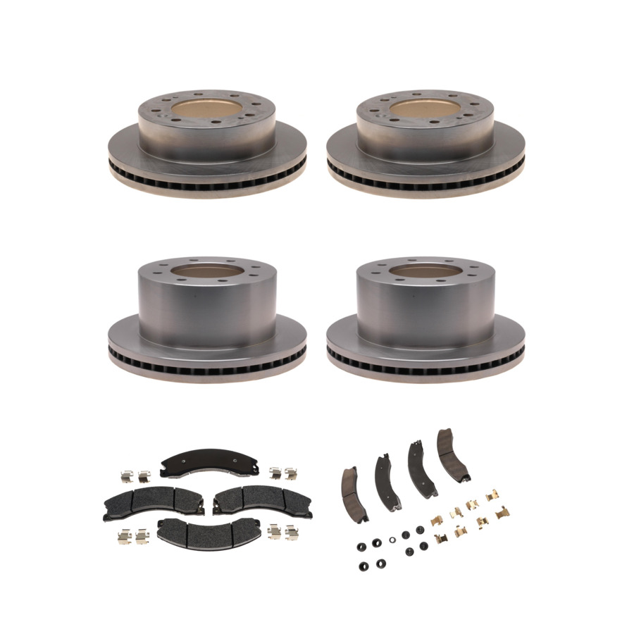 ACDelco Disc Brake Pads and Rotors Kit Front Rear For 11-15 Chevrolet Silverado