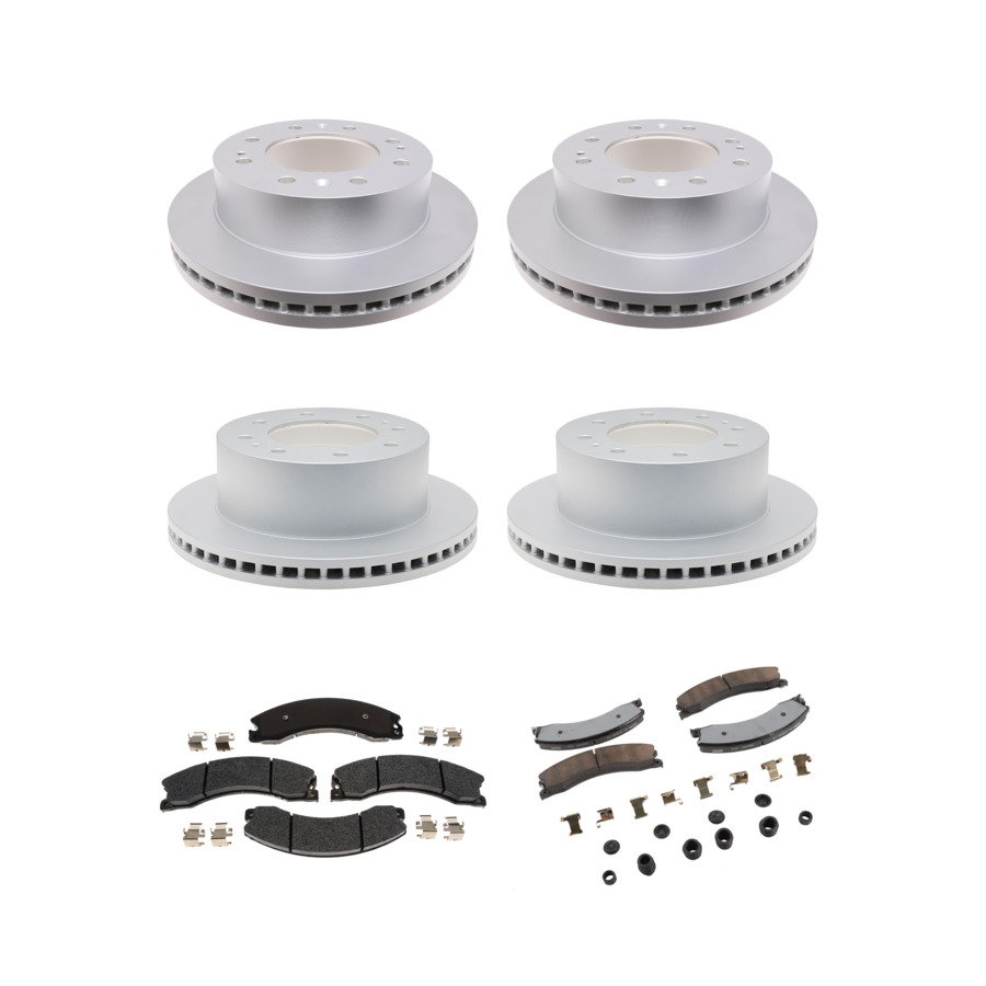 ACDelco Disc Brake Pads and Rotors Kit Front Rear For 15-19 Chevrolet Silverado