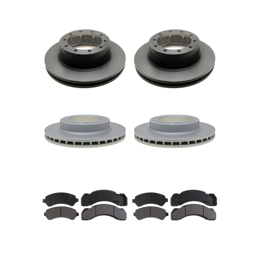 ACDelco Disc Brake Pads and Rotors Kit For 93-98 International 3700 3900FC
