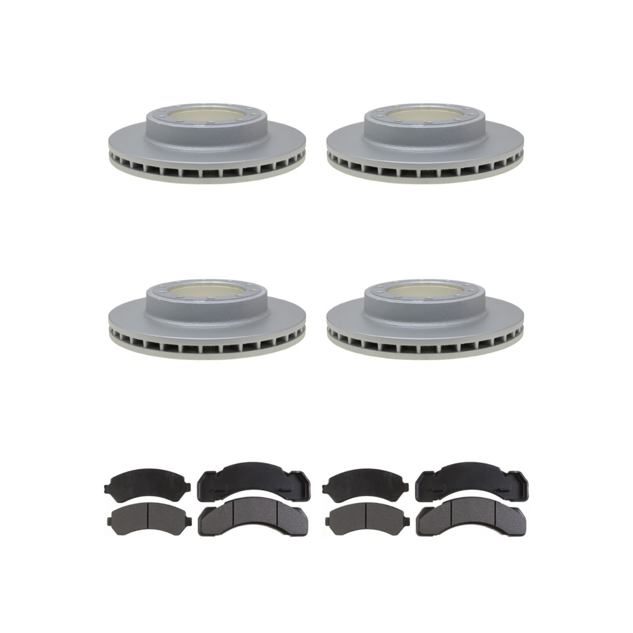 ACDelco Disc Brake Pads and Rotors Kit For 91-04 International 3800 3700