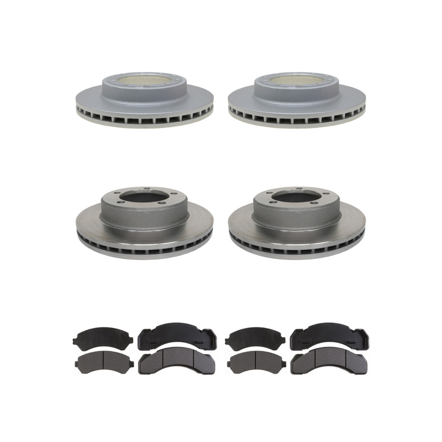 ACDelco Disc Brake Pads and Rotors Kit For 1993 International 3700 3900FC