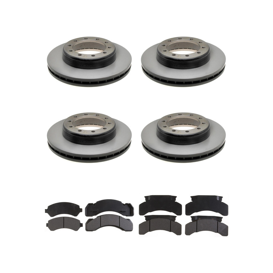 ACDelco Disc Brake Pads and Rotors Kit For 1988-1990 Chevrolet C50 C60 C70