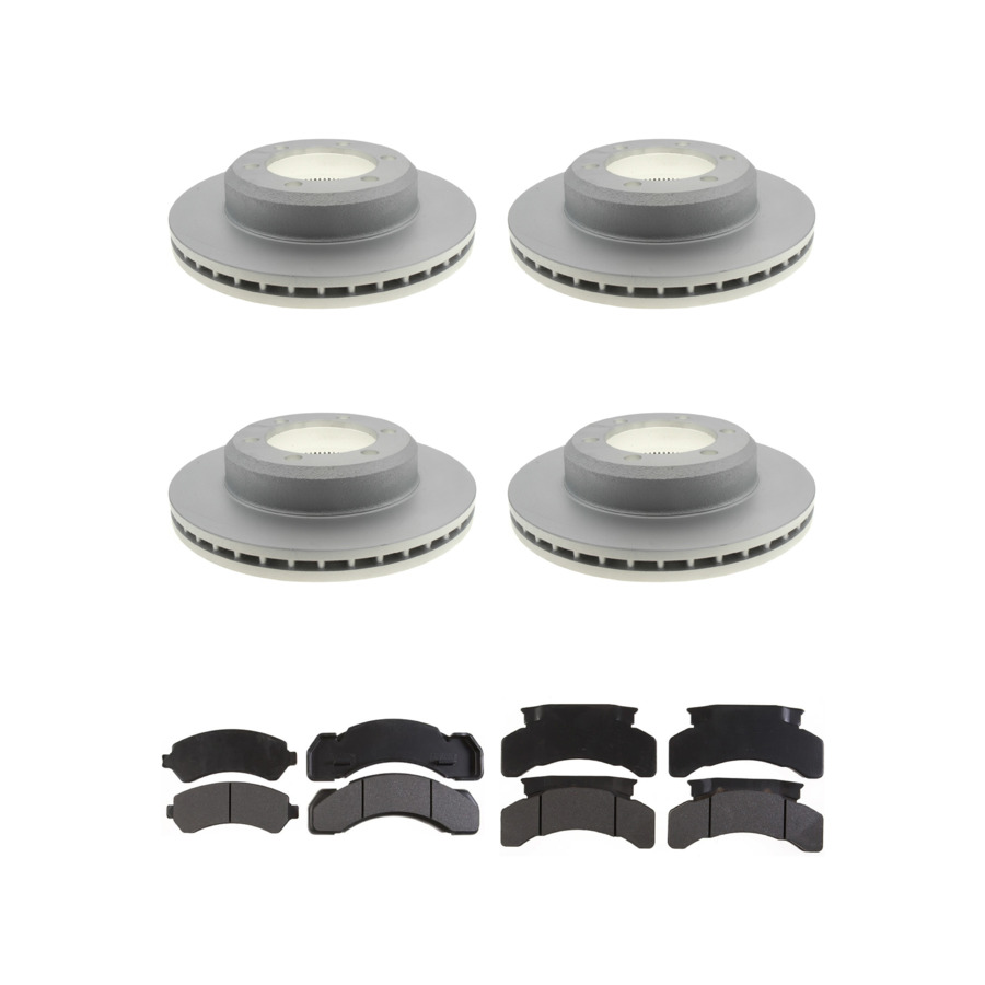 ACDelco Disc Brake Pads and Rotors Kit For 1997-2005 Freightliner MT35