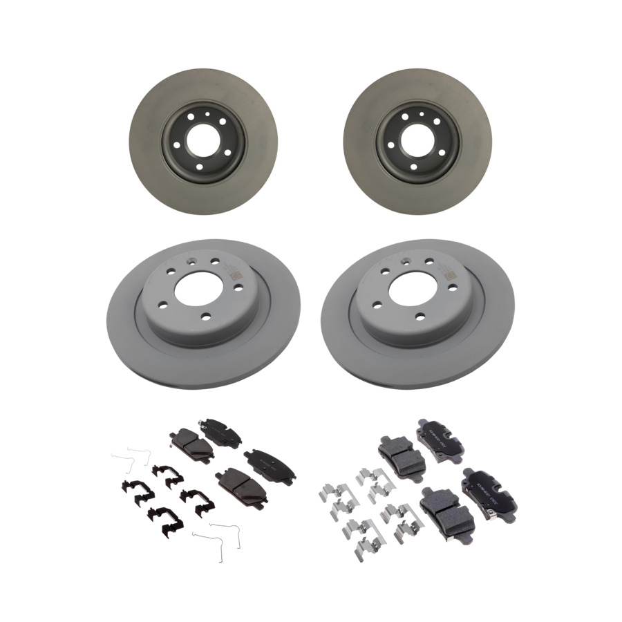 ACDelco Disc Brake Pads and Rotors Kit Front Rear For 20-25 Chevrolet Malibu