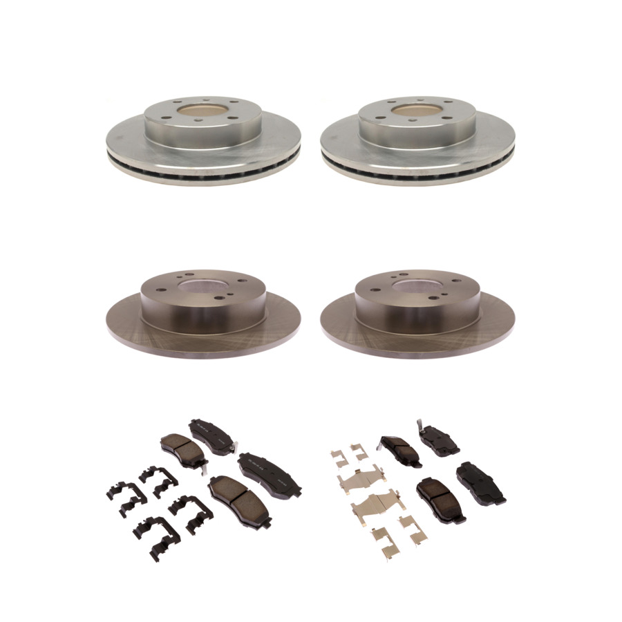 ACDelco Disc Brake Pads and Rotors Kit Front Rear For 1991-1994 INFINITI G20