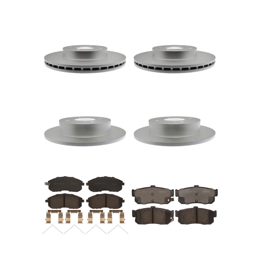 ACDelco Disc Brake Pads and Rotors Kit Front Rear For 93-01 Nissan Altima