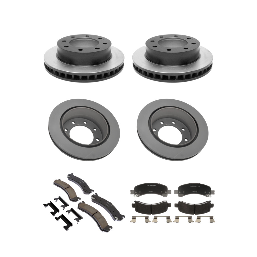 ACDelco Disc Brake Pads and Rotors Kit Front Rear For 06-16 Chevrolet Express