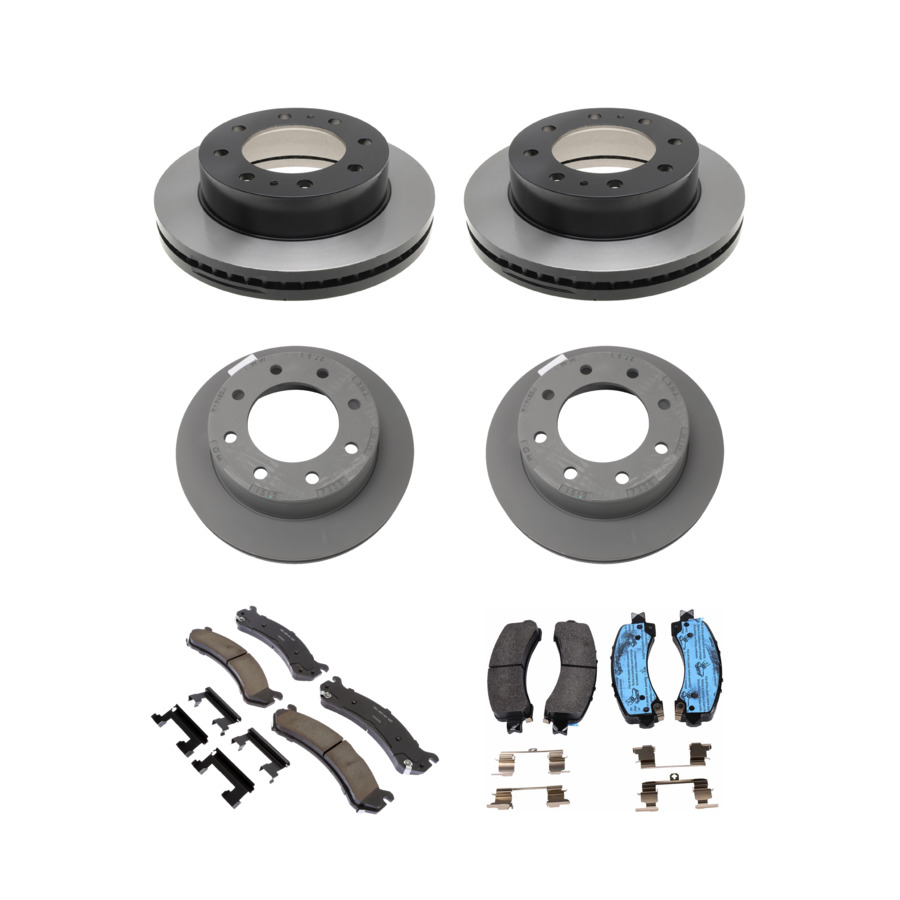 ACDelco Disc Brake Pads and Rotors Kit For 2019 GMC Savana 4500